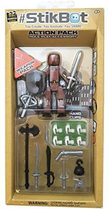 Toy Shed By Zing Stikbot Weapons Action Pack Assortment