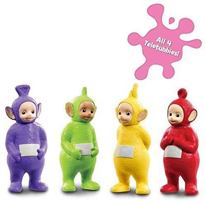 Generic Toys Teletubbies New Complete Family Pack Chunky Figures All 4 -327475