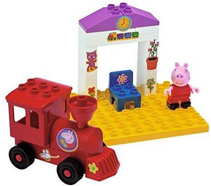 Big Ant "Peppa Pig Play Blox Train Stop" Construction Set (Multi-Colour)
