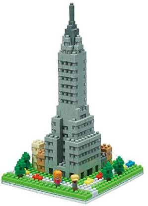 Nanoblock Nbh139 Chrysler Building Set