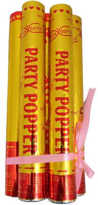 DORA Party popper 30 cm 5 per set