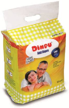 Dimpu Super Quality Adult Diapers - L
