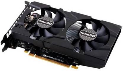 Inno3D GEFORCE GTX 1050 Ti Twin X2 GDDR5 4 GB NVIDIA Chipset 128 1290 Graphics Card