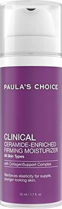 Paula's Choice Clinical Ceramide Enriched Firming Moisturizer 1.7 Fl Oz Bottle, Face Firming Moisturizer With Retinol And Vitamin C, For Normal Dry Oily Combination Aging Skin