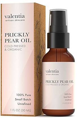 VALENTIA Pear Oil (Barbary Fig Oil) - Pure & Cold-Pressed (1Oz)