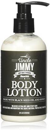 Uncle Jimmy Body Lotion, 8 Ounce