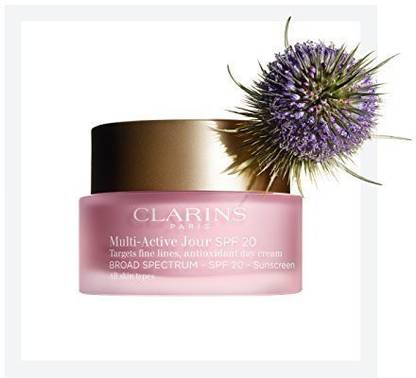 Clarins Paris Multi-Active Jour/Day Cream Spf 20 All Skin Types - 1.7 Oz