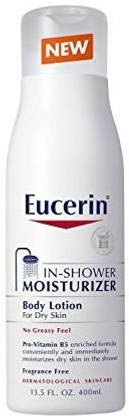 Eucerin In-Shower Body Lotion, 13.5 Ounce Per Bottle (3 Bottles)