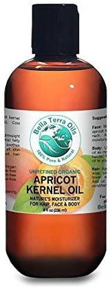 Generic Bella Terra Oils Apricot Kernel Oil 8 Oz 100% Pure Cold-Pressed Unrefined Organic -