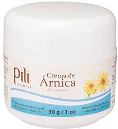 Pili Natural Arnica Cream - Restore Smooth Silky Skin - Bruise Cream - 1Oz - Crema De Arnica