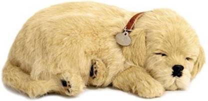 Perfect Petzzz Golden Retrieverthe Original Breathing Pet Puppy New Huggable Soft Version Plush Toy Gift Bundle