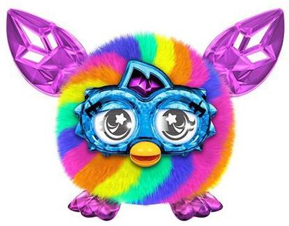 Generic Hasbro Furby Furblings Creature Special Feature Plush Toy (Rainbow)