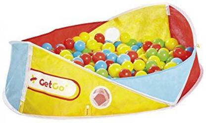 Worlds Apart Getgo Ball Pit With 50 Plastic Balls (Red/Yellow/Blue)