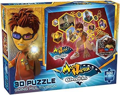 Tactic Games Matt Hatter 500 Pcs Puzzle "Multivision" Chronicles �Multivision� 3D (500 Pieces)