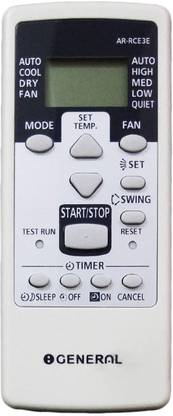 Cezo OGeneral Split/Window Ac AR-RCE3E Ogeneral Remote Controller