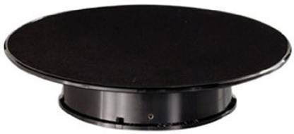 AUTOart Rotary Display Turn Table Stand 1/18 1/24 1/43 1/64 Black Top 10 Inches Wide By