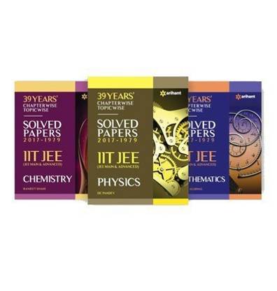 39 Years' Chapterwise Topicwise Solved Papers IIT JEE Mathematics, Chemistry, Physics