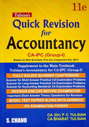 Tulsian's Accountancy for CA-IPC (Group-I)