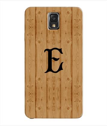 pinaaki Back Cover for Samsung Galaxy Note 3 - Alphabet E
