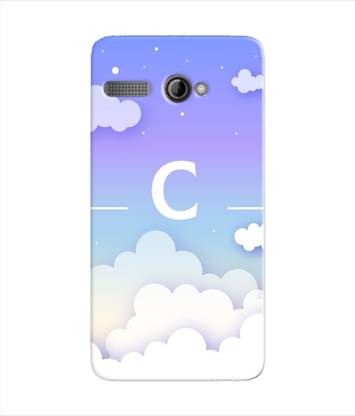 pinaaki Back Cover for Intex Cloud 3G Gem - Alphabet C