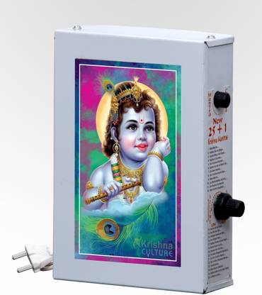 Sri Krishna Culture 25 In 1 (All In 1) Krishna Mantra Chanting Box Prayer Kit