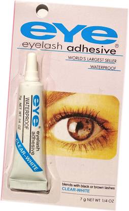 Eye Lashes Glue- ClearWhite & Easy to Remove - Low Cost Lashes Glue