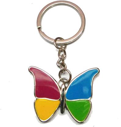 Prime Key Chain Metal Titli Fly Key Chain B Key Chain