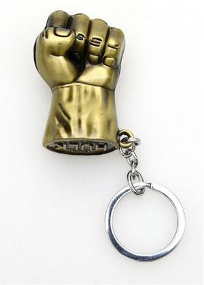 KRISHNA Metal Hulk Hand Keychain || Hulk's Punch Keychain Key Chain