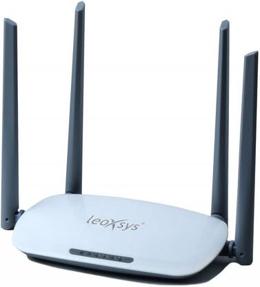 LeoXsys Loexsys 300M WiFi Repeater Router Wireless 11N signal Booster range extender Wireless Router 2.4 GHz 300 Mbps Wifi Speed Single Band External Antenna Ethernet (Cable Broadband)
