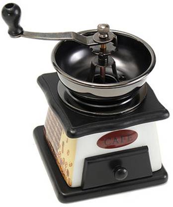 JM Manual Coffee Grinder Vintage Coffee Bean Hand Grinder Wet Grinder