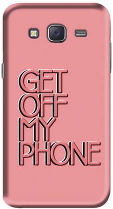 The Shopcase Back Cover for Samsung Galaxy J7