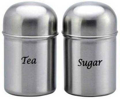 Airvyn Steel Tea Coffee & Sugar Container  - 550 ml