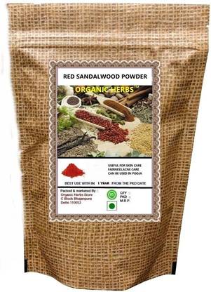 Organic Herbs Red Sandalwood Powder 50 Gm Price In India Buy Organic Herbs Red Sandalwood Powder 50 Gm Online In India Reviews Ratings Features Flipkart Com