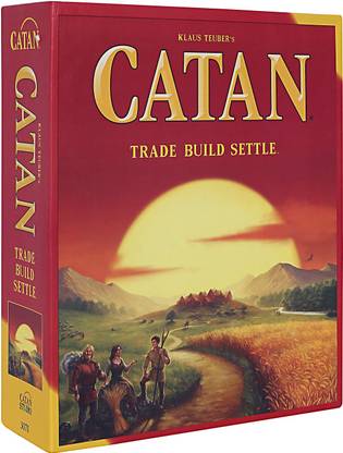 FUNSKOOL Catan Trade Build Settle Multiplayer 5th Edition (Original) Money & Assets Board Game