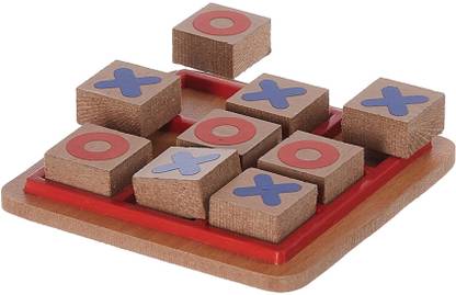 M-Max Toys Tic Tac Toe Game Set - Multicolor ( SET OF 2 ) Strategy & War Board Game