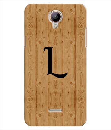 pinaaki Back Cover for Intex Star 4G - Alphabet L