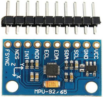 KitsGuru 9DOF MPU-9250 9 Axis Accelerometer Gyroscope Magnetic Field Sensor Moudle Electronic Components Electronic Hobby Kit