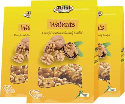 Tulsi California Walnut Kernels Royal Pack of 3 Each 200g Walnuts