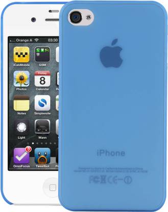 square Back Cover for Apple iPhone 4s PBS SQUARE-0.3MM190-Blue-IPHONE-4S