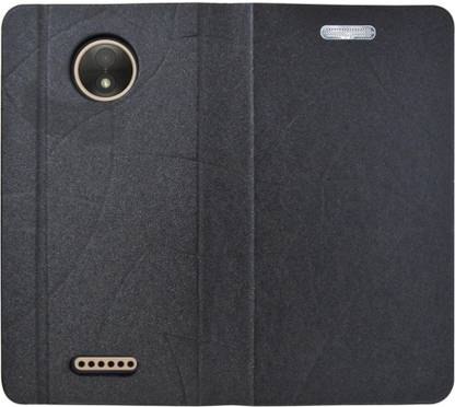 Coverage Flip Cover for Motorola Moto C
