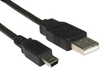 PAC Micro USB Cable 2 A 1.5 m 2.0 A to Mini 5 pin B for External HDDS/Charging /