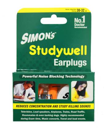 Simon's Simon's Studywell Earplug Super Saver Pack - 5 Pairs Ear Plug