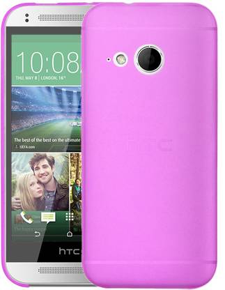 Cubix Back Cover for HTC One M8 Mini kk-cubix-0.3MM156-Pink-M8-MINI