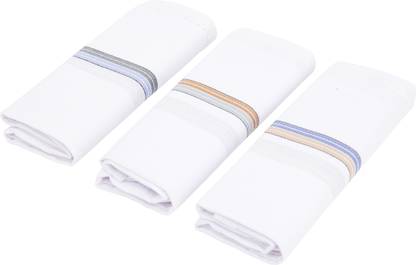 ASHIERWAD Mens Cotton Hankey ["Multicolor"] Handkerchief