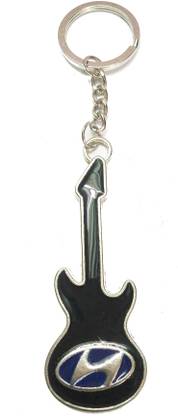 Star Stylish Hyundai Guitar Key Chain ERD Key Chain