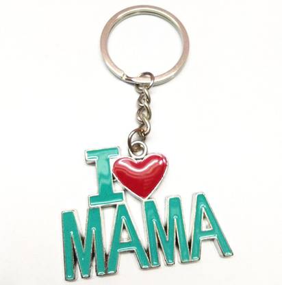 Star Metal I Love Mama Key Chain B Key Chain