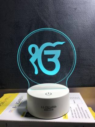 Le Figaro COLOR CHANGING LED TOUCH SCREEN EK OMKAR Table Lamp