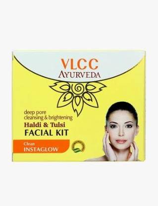 VLCC Deep Pore Cleansing & Brightening Haldi & Tulsi Facial Kit