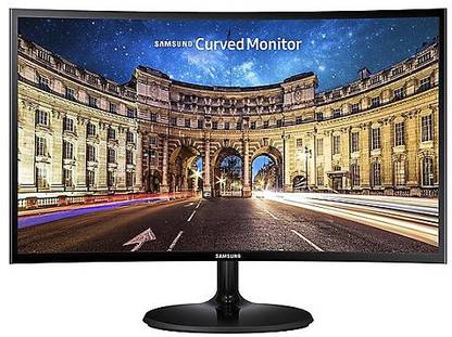 Samsung 390 68.58 cm (27 inch) Curved Full HD Monitor (C27F390FHN)