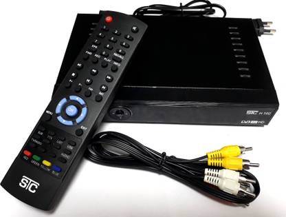 STC Digital Satellite Receiver H-102(No Monthly Recharge) DD Free Dish with all free channels + USB recording Plug and Play Satellite Radio